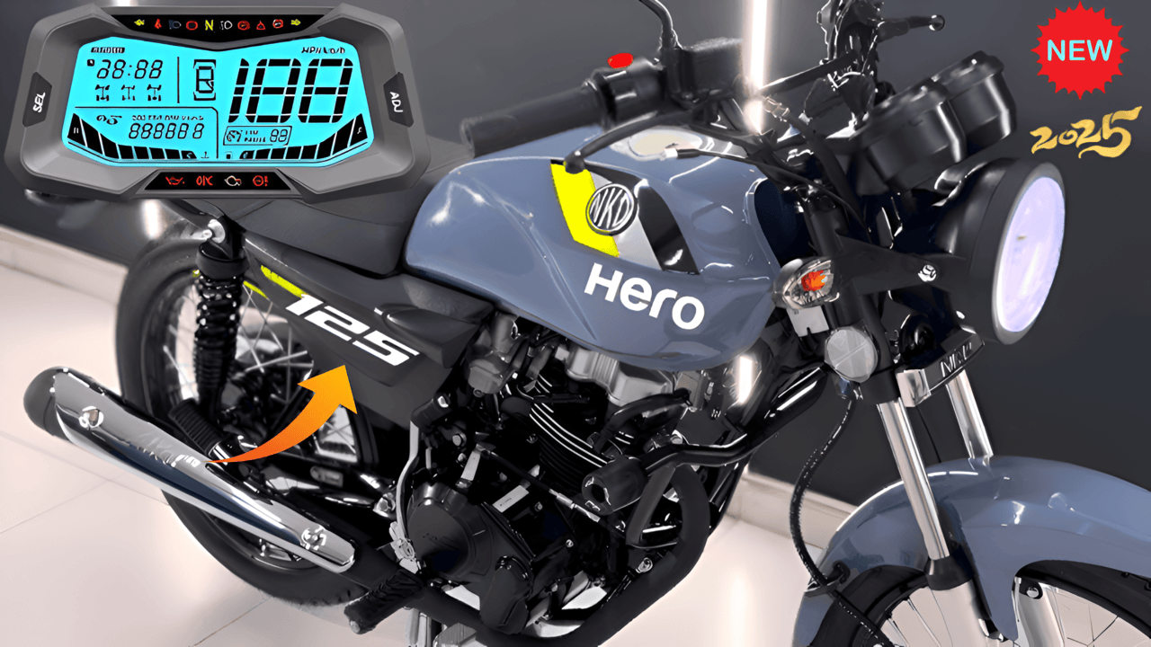 New Hero Splendor 125 bike